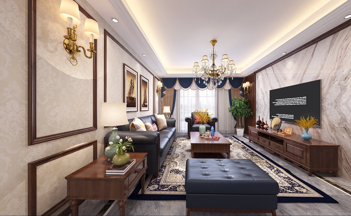 ����126ƽ����ʽ����װ��Ч��ͼ