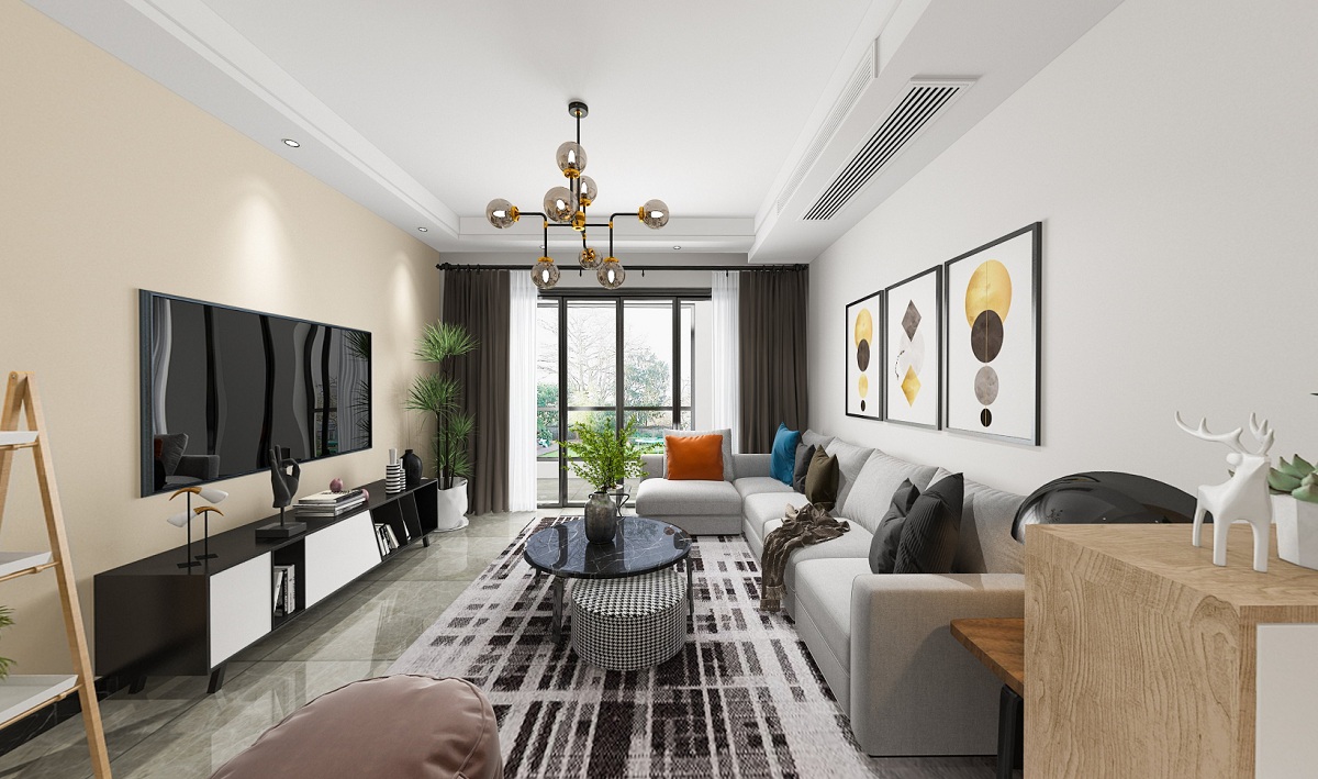 ����116ƽ�ױ�ŷװ��Ч��ͼ