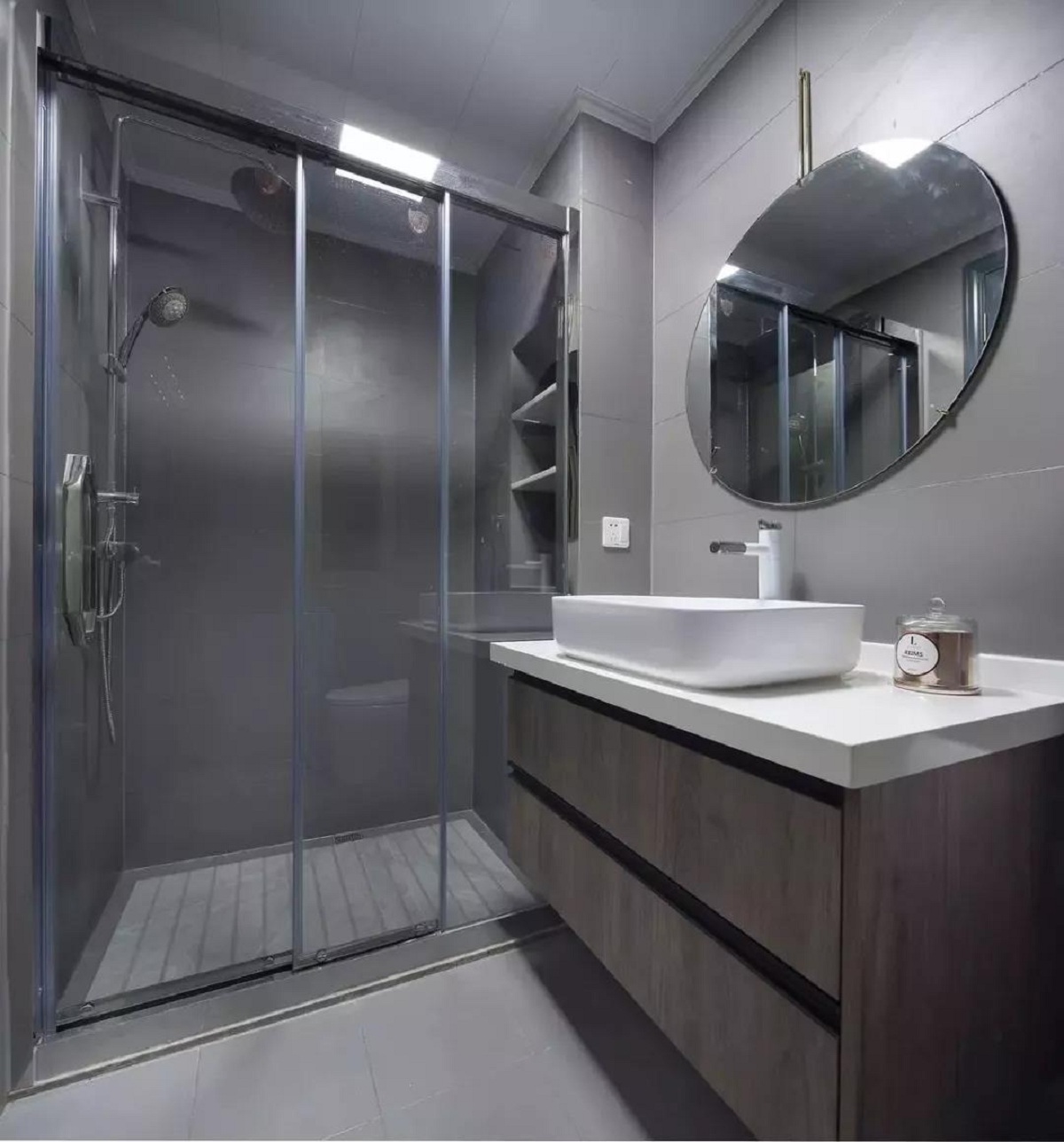 苏州万科遇见山卫生间装修 苏州126平米卫生间装修